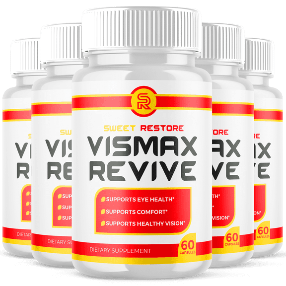 Vismax Revive Vision Care Pills Advanced Formula Eye Health Supplement VismaxRevive 300 Capsules