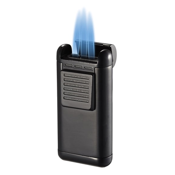 Visol Antero Triple Torch Cigar Lighter - Black