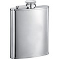 thumbnail image 1 of Visol Edge Stainless Steel 6 oz Hip Flask - 6 oz, 1 of 2