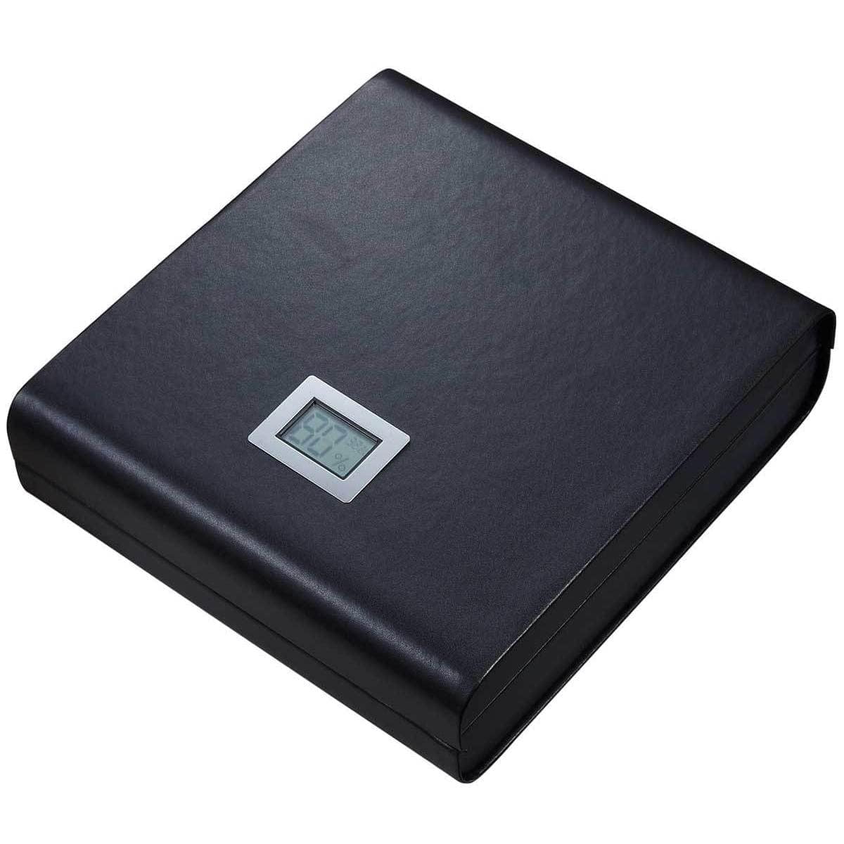 Visol  Madrid Leather Travel Humidor (Holds 18 Cigars)