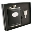 thumbnail image 1 of Visol Products Leather Stainless Steel Flask Gift Set, 1 of 4