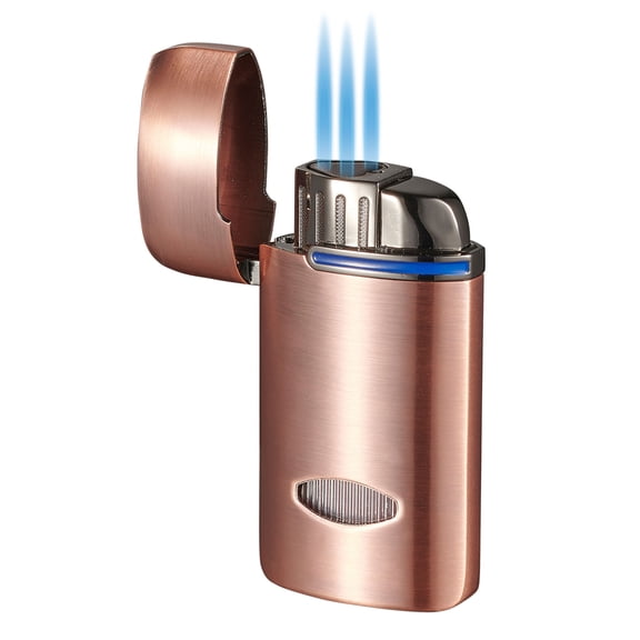 Visol Panda Triple Flame Cigar Lighter - Copper