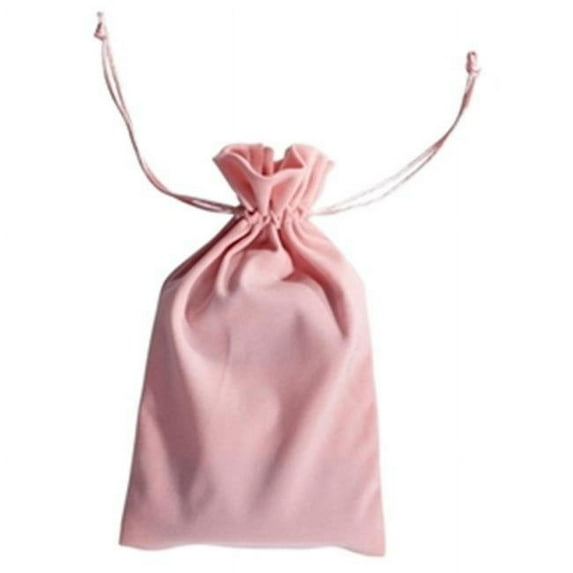 Visol VFB005 Pink Velvet Pouch for 8 oz Flasks