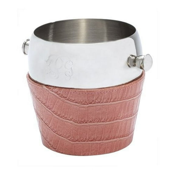 Visol Products Chill Stainless Steel and Leather Bottle Cooler