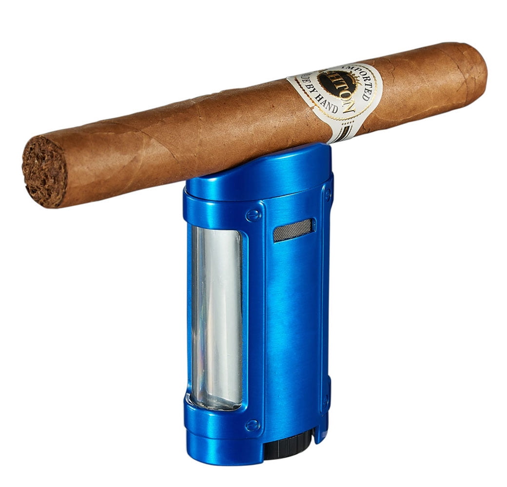 Visol Rhino Blue Quad Flame Cigar Lighter