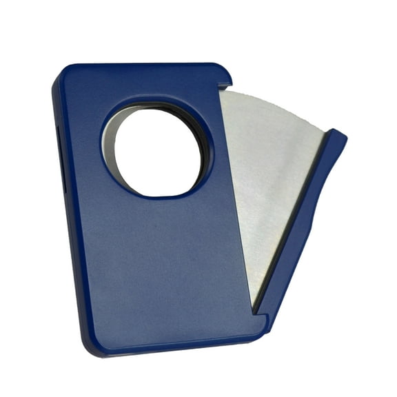 Visol Sidecut Blue Double Blade Cigar Cutter
