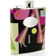 thumbnail image 1 of Visol VF1209 Stylista Stainless Steel 6oz Hip Flask, 1 of 1