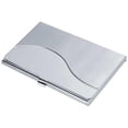 thumbnail image 1 of Visol V405B Wave Polished And Satin Finish Business Card Case, 1 of 3