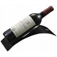 thumbnail image 1 of Visol VAC339BK Barolo Stainless Steel Wine Bottle Stand, Matte Black, 1 of 1