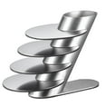 thumbnail image 1 of Visol VAC348 Remy Stainless Steel Round Coaster Set with Holder, 1 of 2