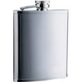 thumbnail image 1 of Visol VF2011 Cyclops Barley Pattern Stainless Steel 18oz Liquor Flask, 1 of 2