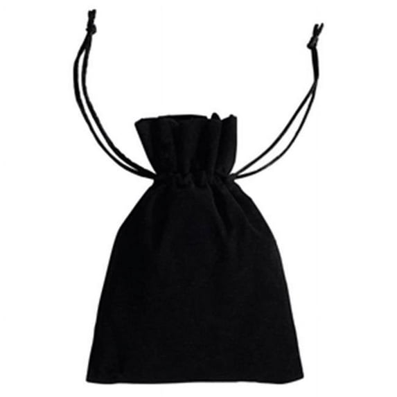 Visol VFB003 Black Velvet Pouch for 4 oz Flasks