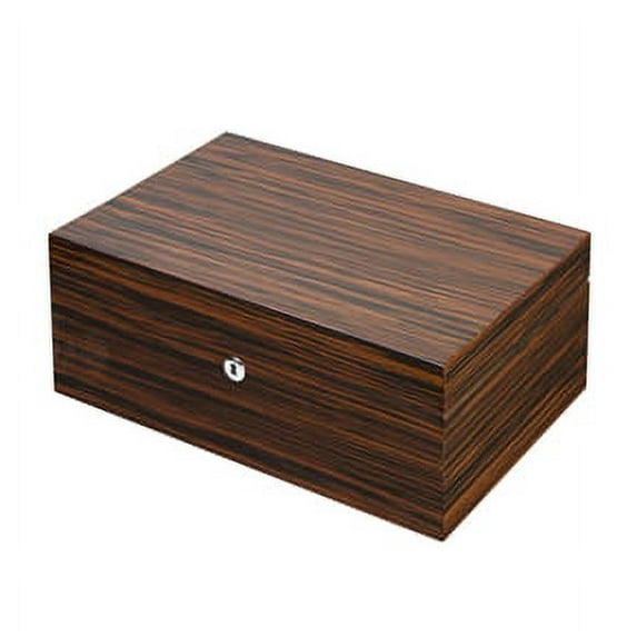 Visol VHUD529 Richardson Ebony Exotic Wood Humidor