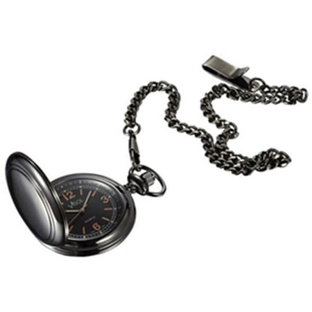 Visol VPW009 Diesel Gun Metal Pocket Watch