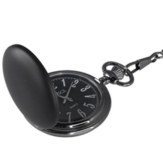 Visol VPW011 Ravenclaw Black Matte Quartz Pocket Watch