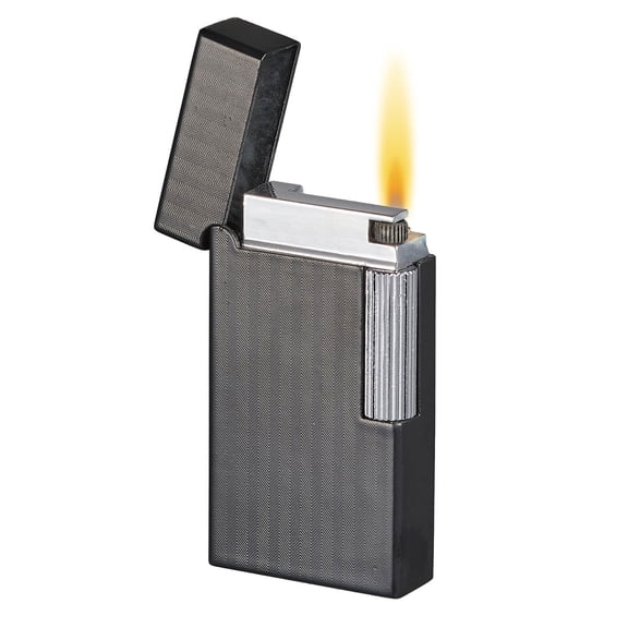 Visol Zebra Soft Flame Flint Lighter - Black