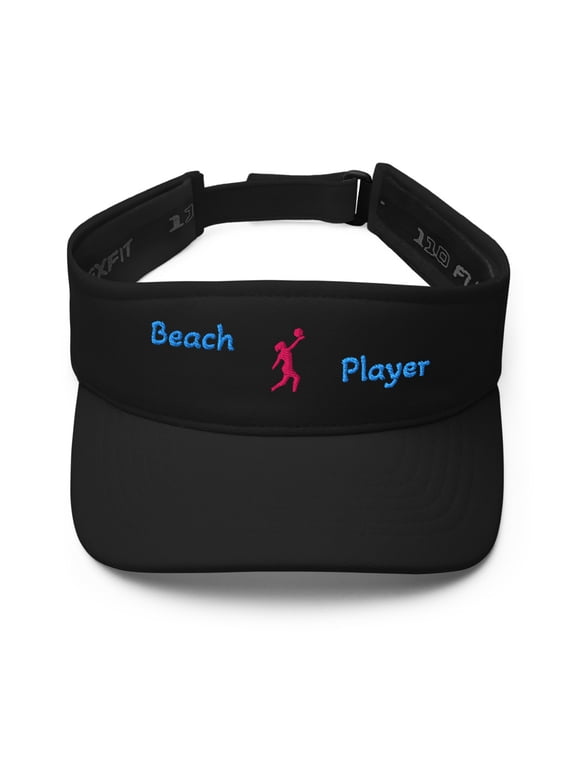 Visor Beach Volleyball Player (Black)