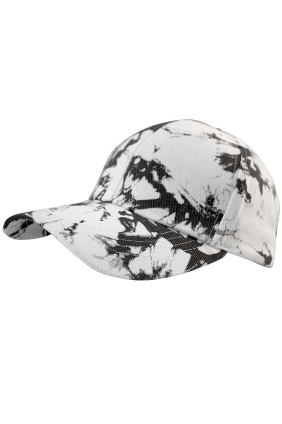 Visor Hat Outdoor Sun Shield Tie Dye Baseball Cap for Men Women Spring Summer Fashion Trend Casual Casual Sunshade Headwear for Travel Sports and Everyday Black