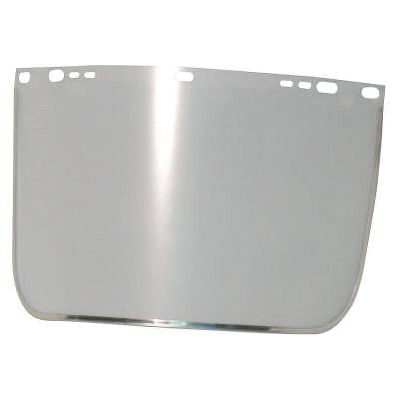 Visor, Shade 5, Unbound, 19 in L x  9-3/4 in H, For Fibre-Metal® Head Gear/Cap Adaptors