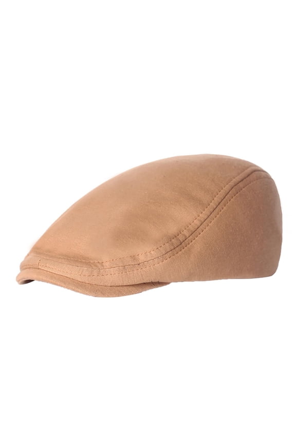 Visors 1 Pieces Newsboy Men's Hat Cotton Soft Stretch Fit Men Cap Cabbie Driving Hat For Men Gifts