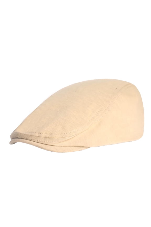 Visors 1 Pieces Newsboy Men's Hat Cotton Soft Stretch Fit Men Cap Cabbie Driving Hat For Men Gifts
