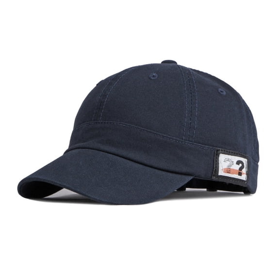 Visors AURORADY Fashion Men and Women Short Brim Baseball Cap Cotton Cap Summer Sports Hat Labeling Curved Brim Hat Green, Women Visor Hat for Outdoor Navy