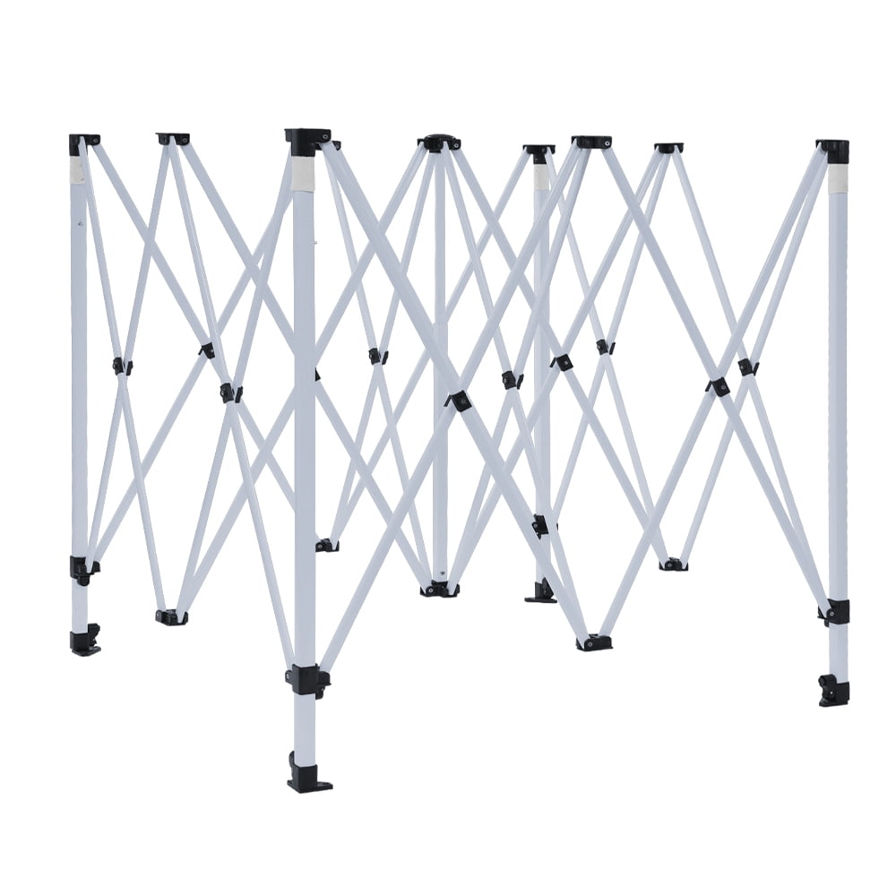 Vispronet 10x10 Canopy Tent Frame Adjustable Steel Frame Clearance Height of 7.2ft Frame Only Walmart