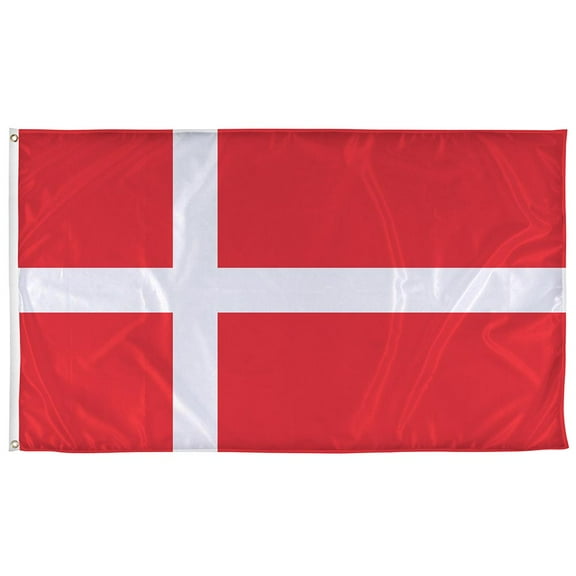 Vispronet 3ft x 5ft Denmark Flag, Outdoor Country Banner, Flag Only
