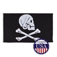 thumbnail image 1 of Vispronet 3ft x 5ft Henry Every Pirate Flag, Jolly Roger Banner, Flag Only, 1 of 6
