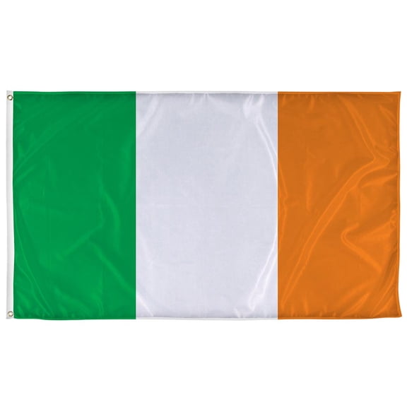 Vispronet 3ft x 5ft Ireland Flag, Flag Only, Irish Flag, Polyester Fabric