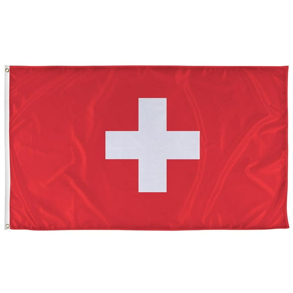 Vispronet 3ft x 5ft Switzerland Flag, Outdoor Country Banner, Flag Only