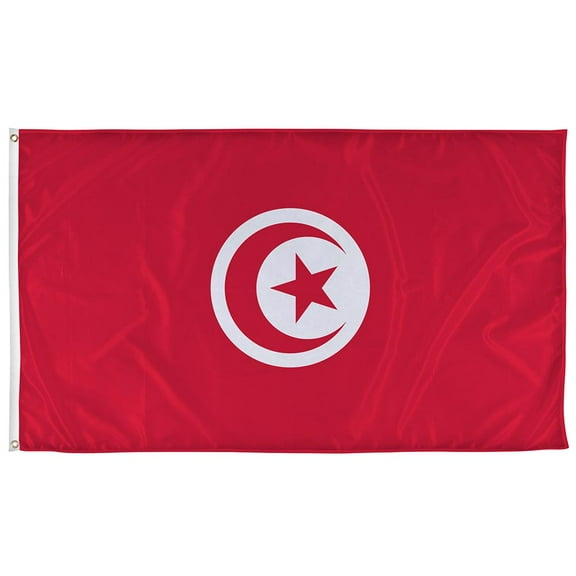 Vispronet 3ft x 5ft Tunisia Flag, Outdoor Country Banner, Flag Only