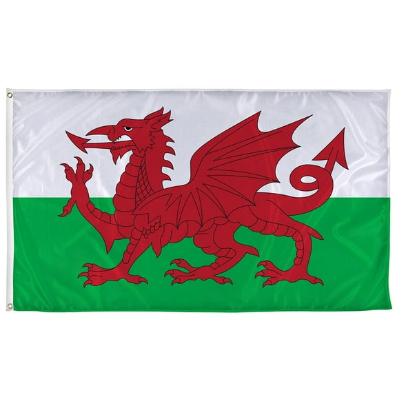 Vispronet 3ft x 5ft Wales Flag, Outdoor Country Banner, Flag Only