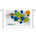 thumbnail image 1 of Vispronet Horizontal Banner Stand, 13.5lb In-Ground Banner Holder Stand for Horizontal Banners, 1 of 7
