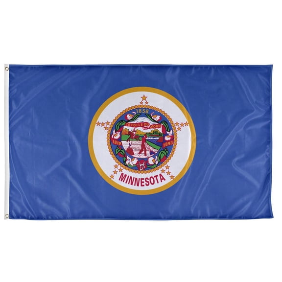 Vispronet Minnesota State Flag, 3ft x 5ft, Flag Only