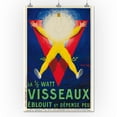 thumbnail image 1 of Visseaux Vintage Poster (artist: d'Ylen) France c. 1922 (24x36 Giclee Gallery Print, Wall Decor Travel Poster), 1 of 1