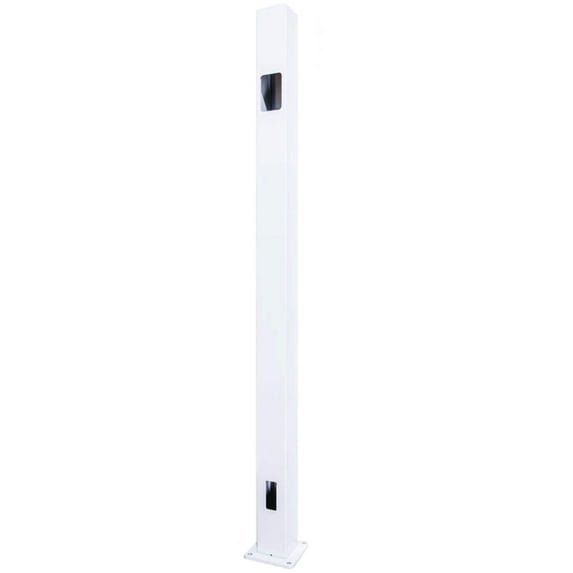 Vista Aluminum Post White