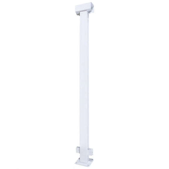 Vista Aluminum Post White