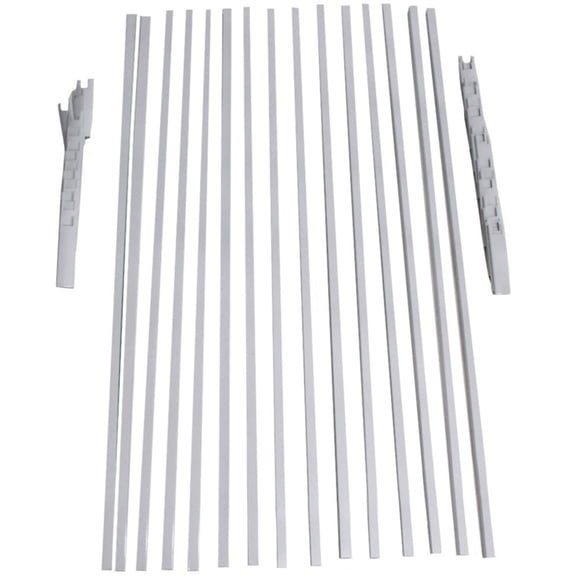 Vista Aluminum Rail Kit White