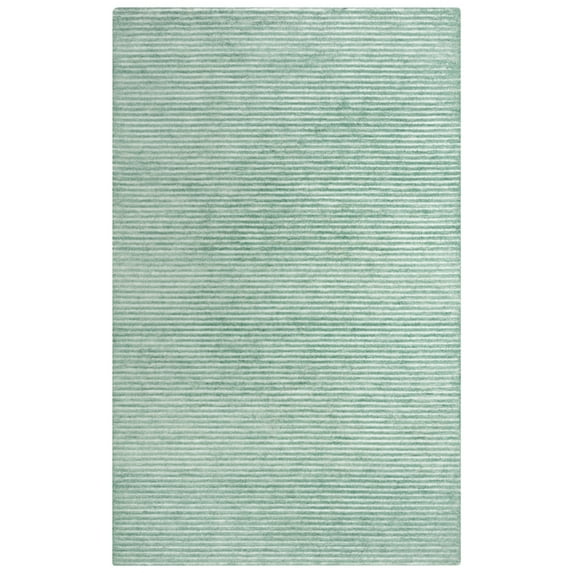 Vista Aqua Blue 7'9"X9'9" Tufted Recycled Polyester Rug