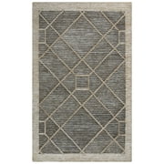 Vista Brown 7'9"X9'9" Tufted Recycled Polyester Rug