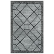 Vista Gray 7'9"X9'9" Tufted Recycled Polyester Rug