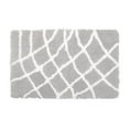 thumbnail image 1 of Vista Living Chunky Shag Collection Striped Geometric Traditional Area Rug, 1 of 3