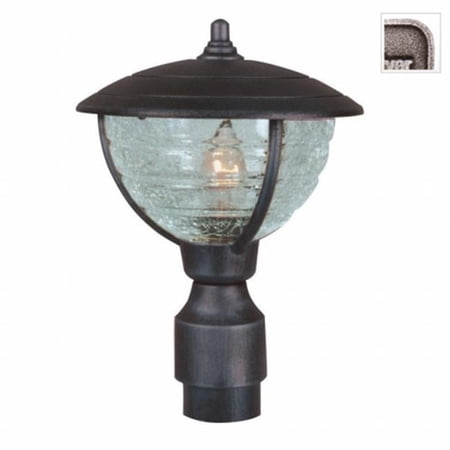Vista Medium Post Mount Light-Swedish Silver