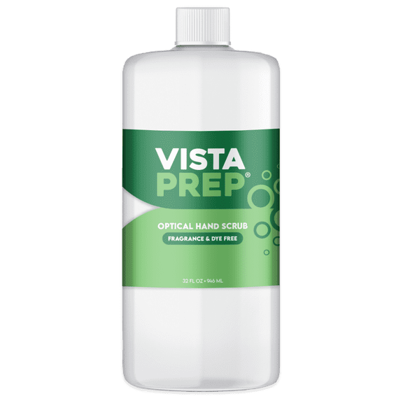 Vista-Prep | Optical Hand Scrub | Pre-Insertion Hygiene Solution For Contact Lens Users (32 Fl Oz)
