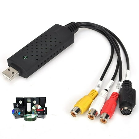 Vista Shops VHS Digital 1 Input/1 Output Analog to Digital Converter with Video Editing Software