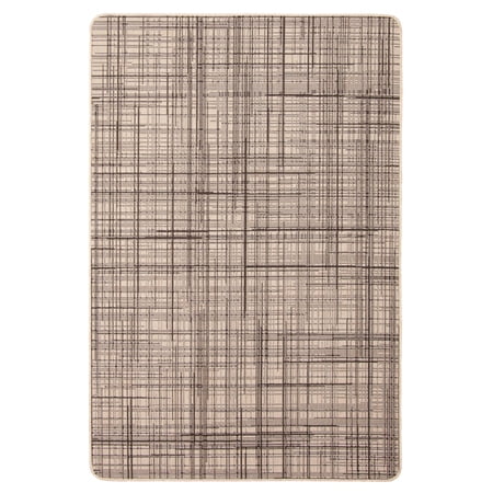 Vista Tan Polypropylene Rug 3'3" x 4'7"