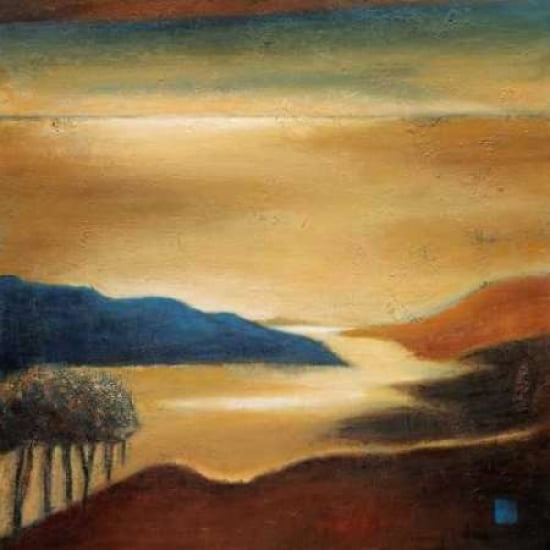 Vista de Costa Brava Canvas Art - Ursula Salemink-Roos (24 x 24)