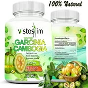 VistaSlim Garcinia Cambogia 60 Capsules 95% HCA Weight Loss Diet Supplement 3000mg Daily