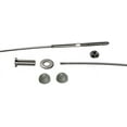 thumbnail image 1 of VistaView CableTec - Fast and Easy Stainless Steel Cable Railing Installation Kit for Residential Metal Posts - 1/8 Inch Cable, 10 Feet With Gray End Caps, 1 of 5